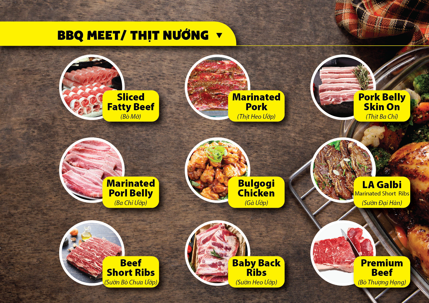 Our Menu Denver Hot Pot and BBQ All You Can Eat